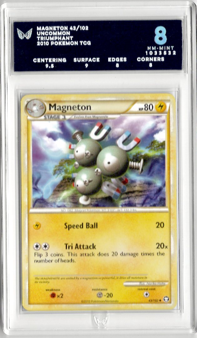 2010 Pokemon Triumphant Uncommon 43 Magneton - ARK 8