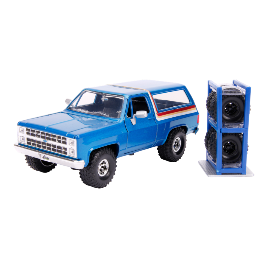 Just Trucks - 1980 Chevy K5 Blazer Blue 1:24 Scale