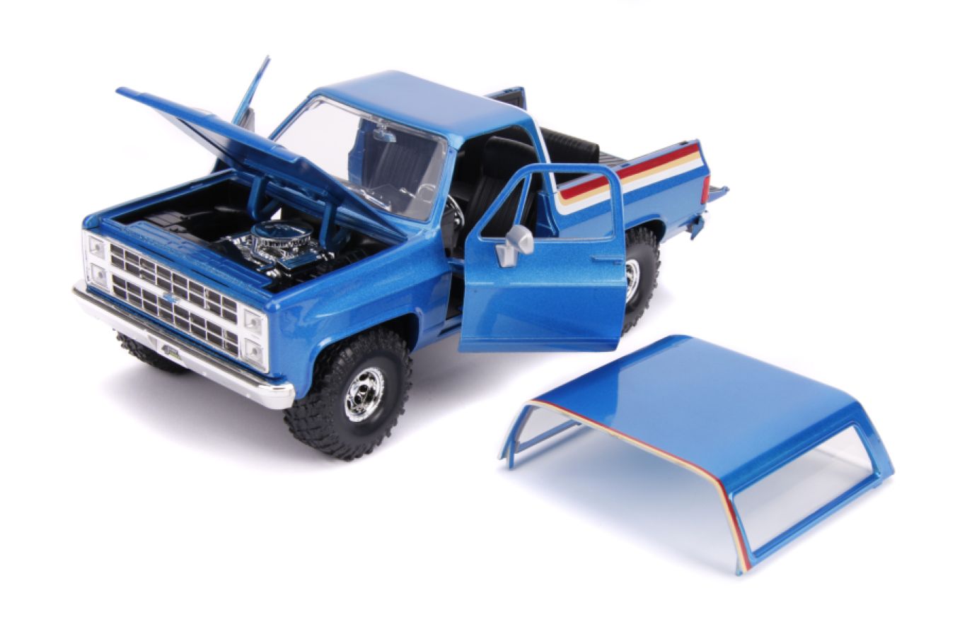 Just Trucks - 1980 Chevy K5 Blazer Blue 1:24 Scale