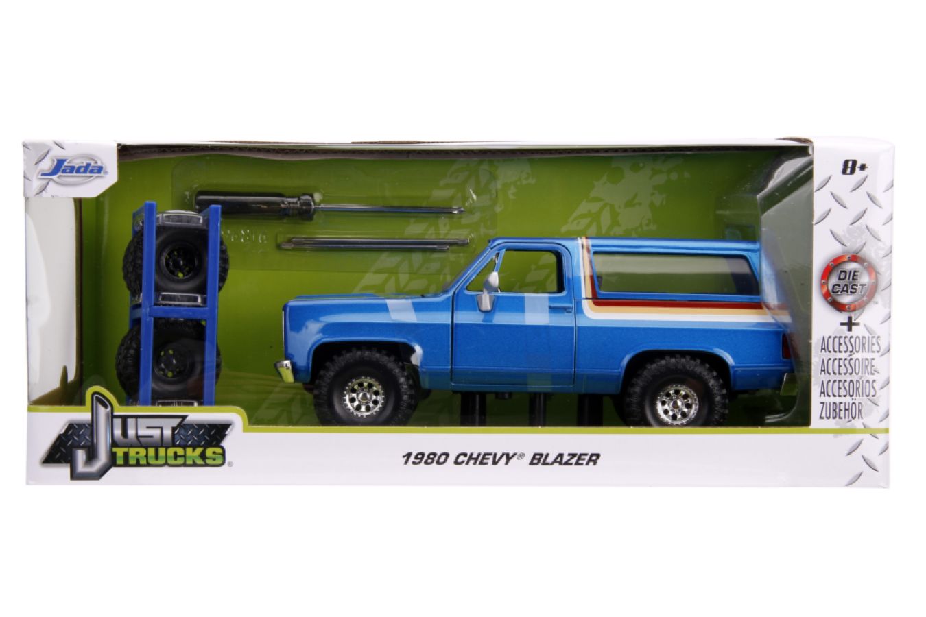 Just Trucks - 1980 Chevy K5 Blazer Blue 1:24 Scale