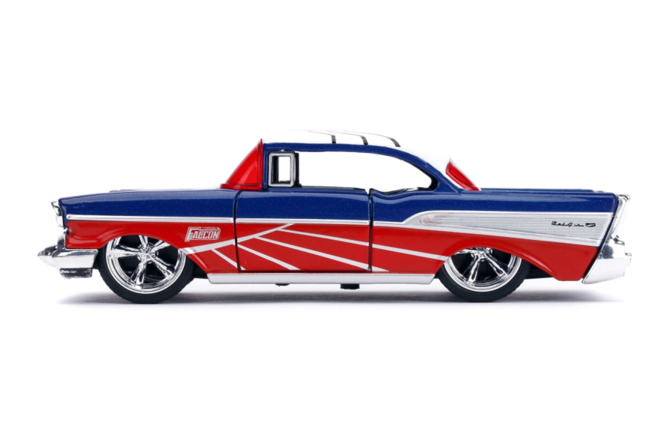 Marvel Comics - Falcon 1957 Chevy Bel-Air 1:32 Scale Hollywood Ride