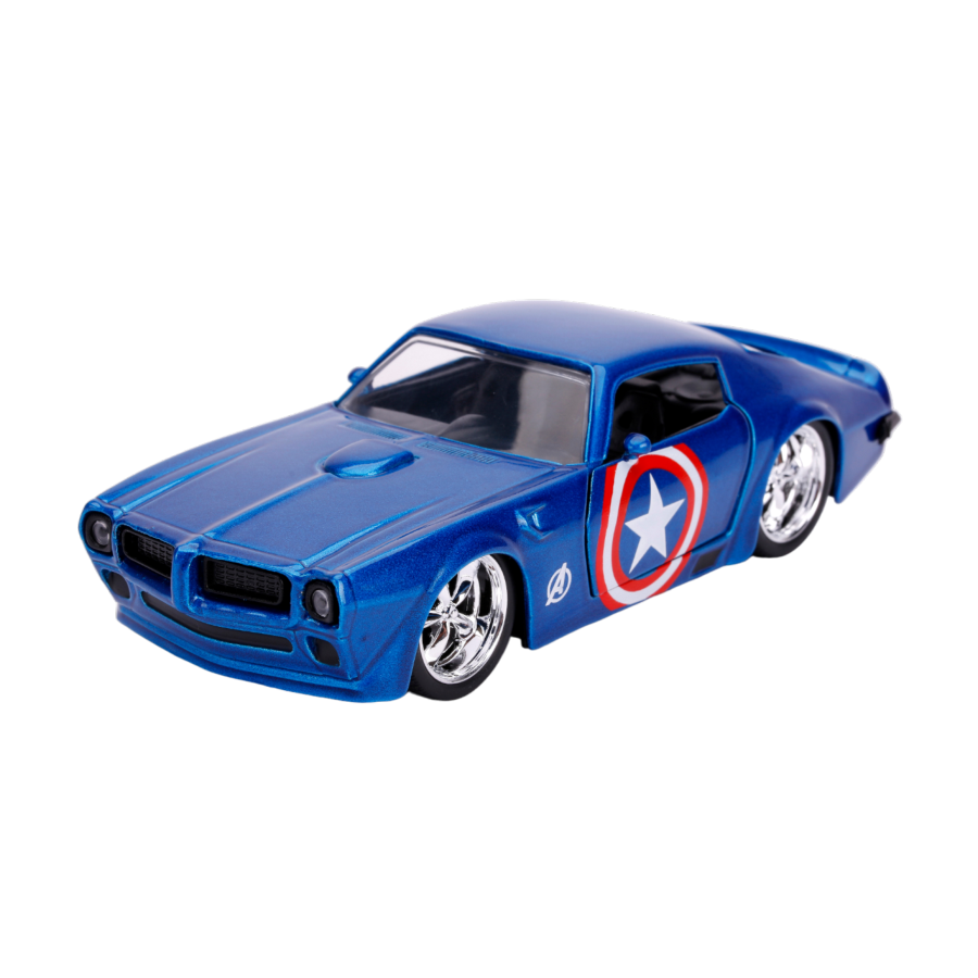 Marvel Comics - Captain America 1972 Pontiac Firedbird 1:32 Scale Hollywood Ride