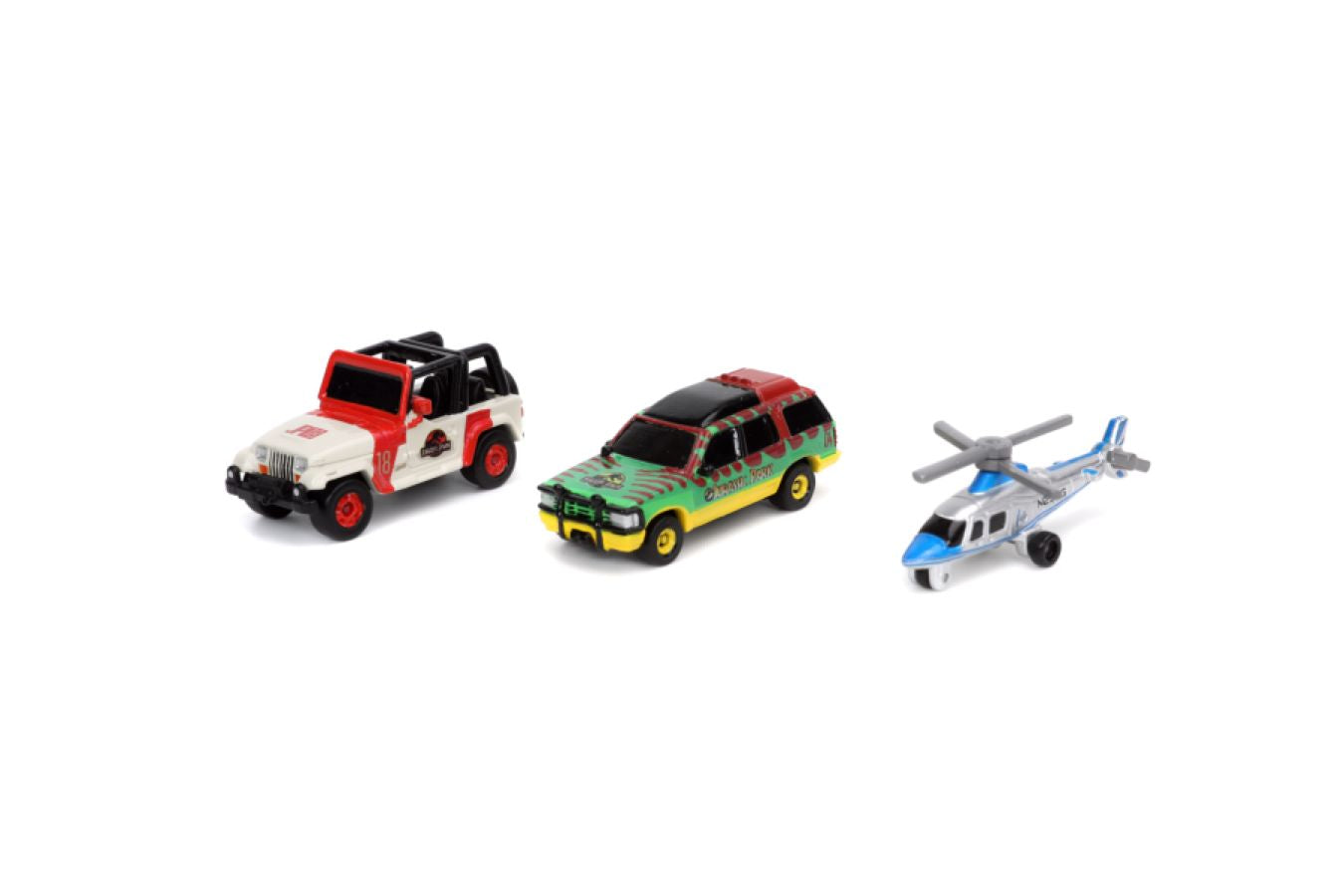 Jurassic Park - Nano Hollywood Ride 3-Pack
