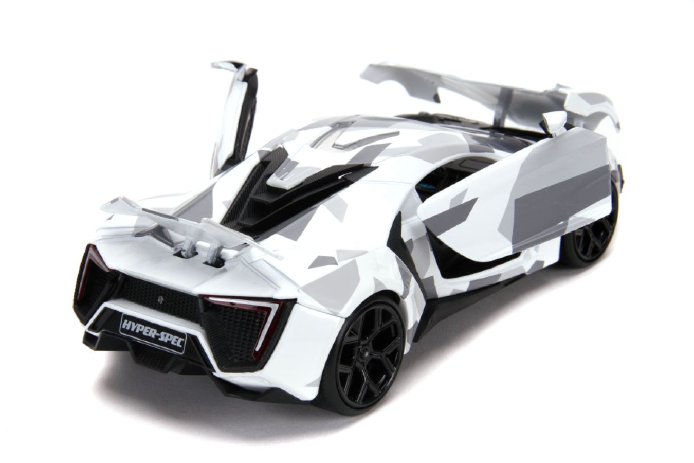 HyperSpec - Lykan Hypersport White / Camo 1:24 Scale Diecast Vehicle