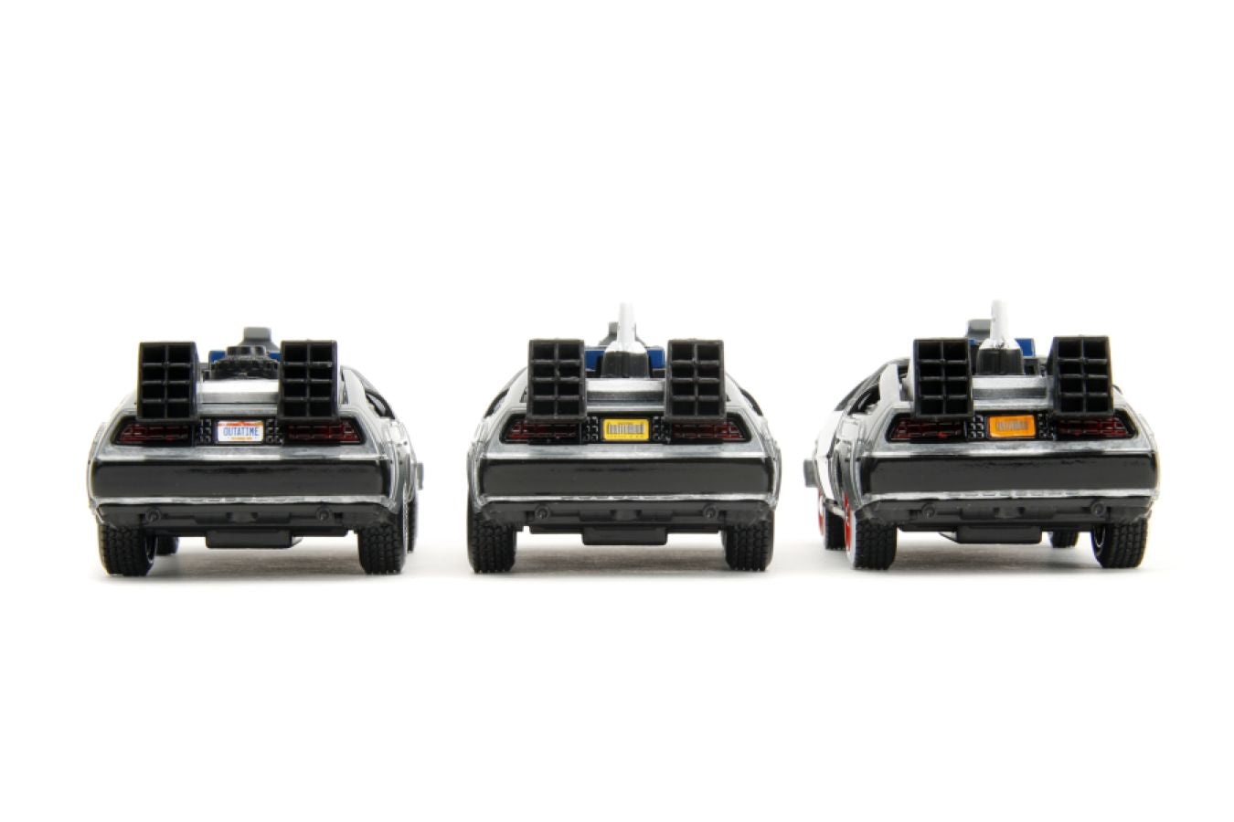 Back to the Future - DeLorean 1:32 Scale 3-Pack