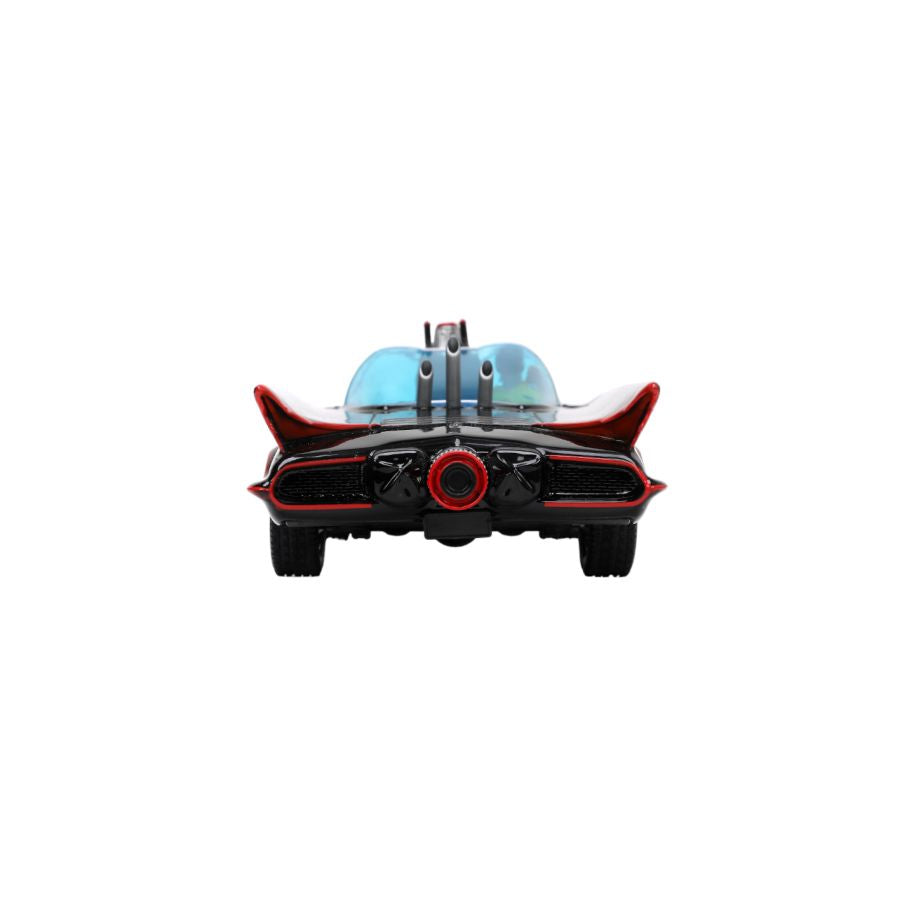 Batman (TV) - Classic Batmobile with 4 Figures 1:24 Scale Set