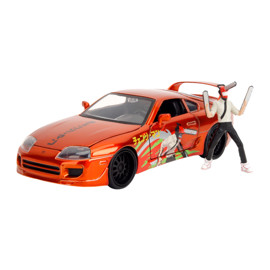 Chainsaw Man - 1:24 1995 Toyota Supra with Chainsaw Man