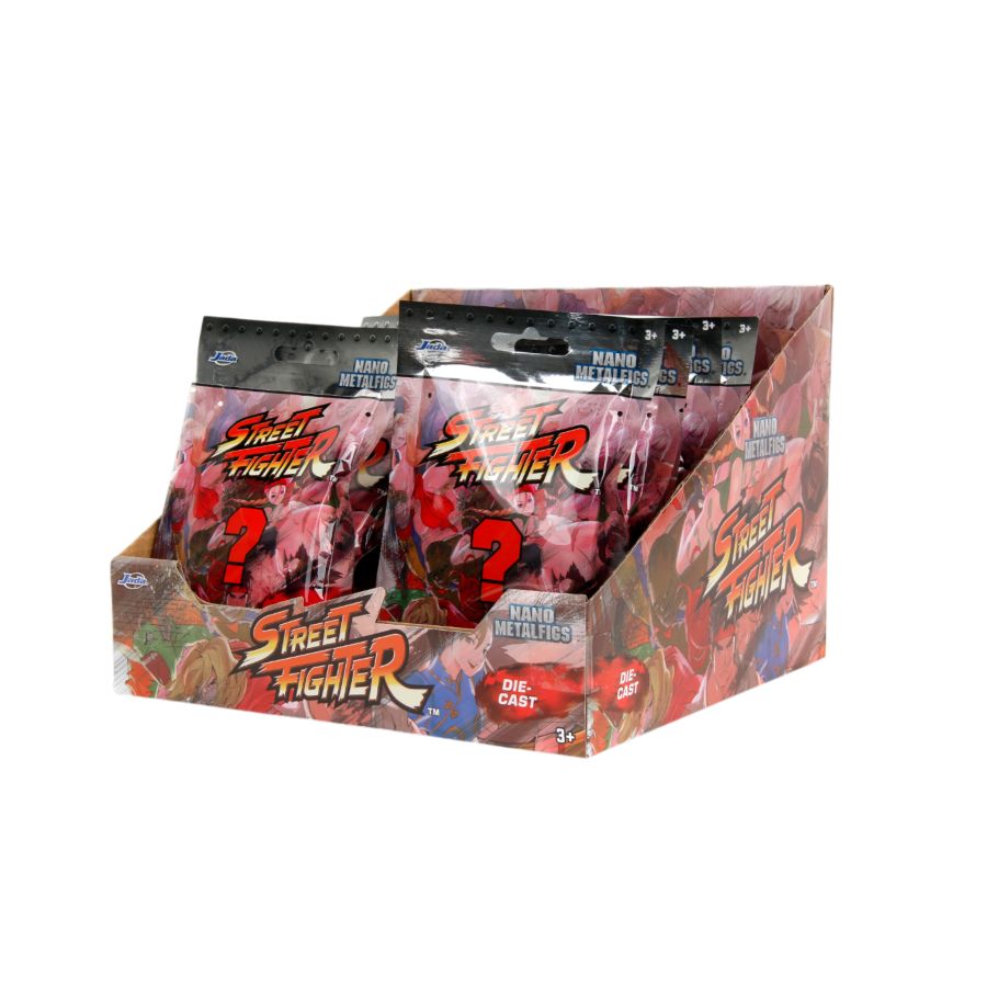 Street Fighter - 1.65" Nano Metalfigs Blind Bag (Display of 24)