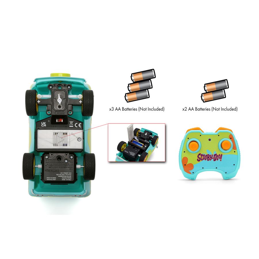 Scooby Doo - 1:24 Mystery Machine R/C