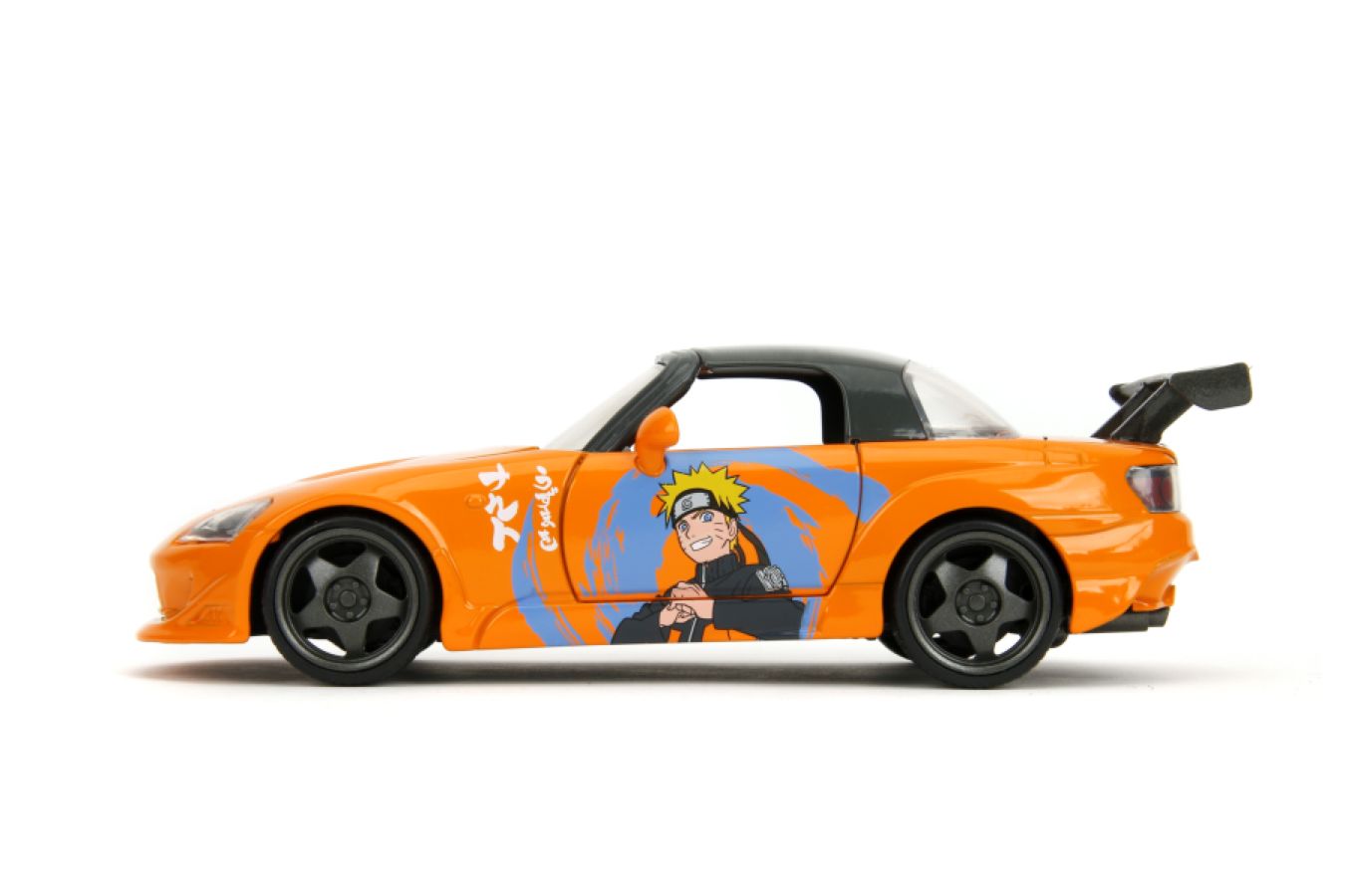Naruto - 2001 Honda S2000 (with Naruto Figure) 1:24 Scale Diecast Vehicle Set