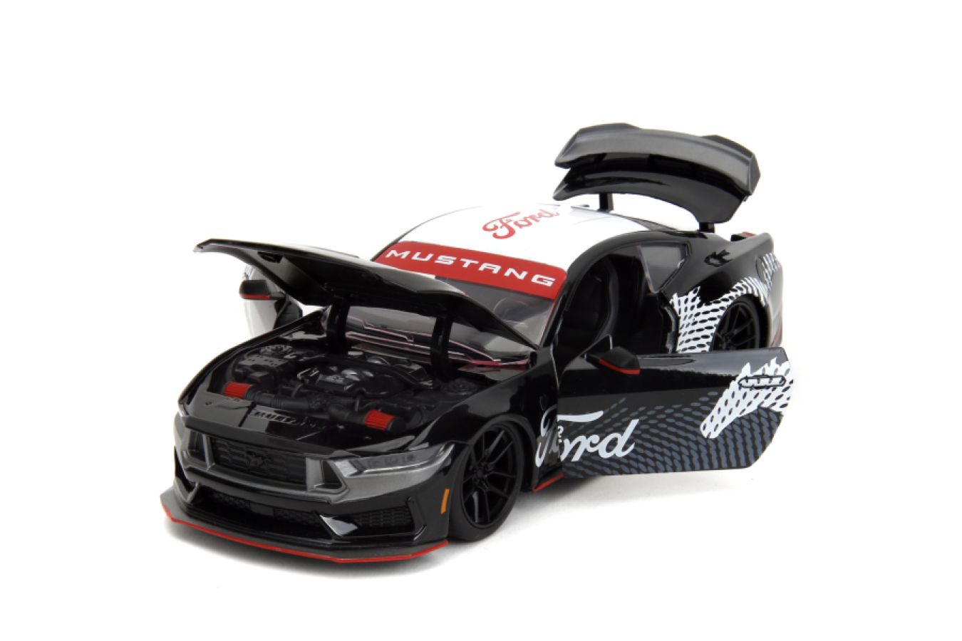 Big Time Muscle - 2024 Ford Mustang "Dark Horse" Edition 1:24 Scale Diecast Vehicle