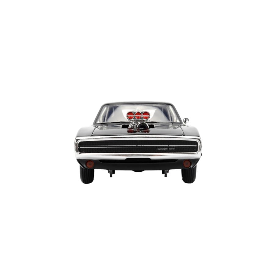 Fast and Furious 9: The Fast Saga - 1970 Dodge Charger Black 1:24 Scale Hollywood Ride