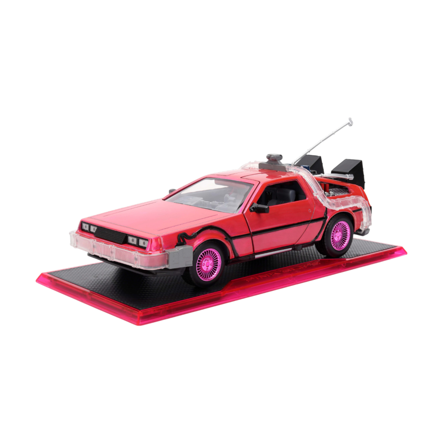 Pink Slips - Delorean (Pink) 1:24 Scale Diecast Vehicle | Ozzie