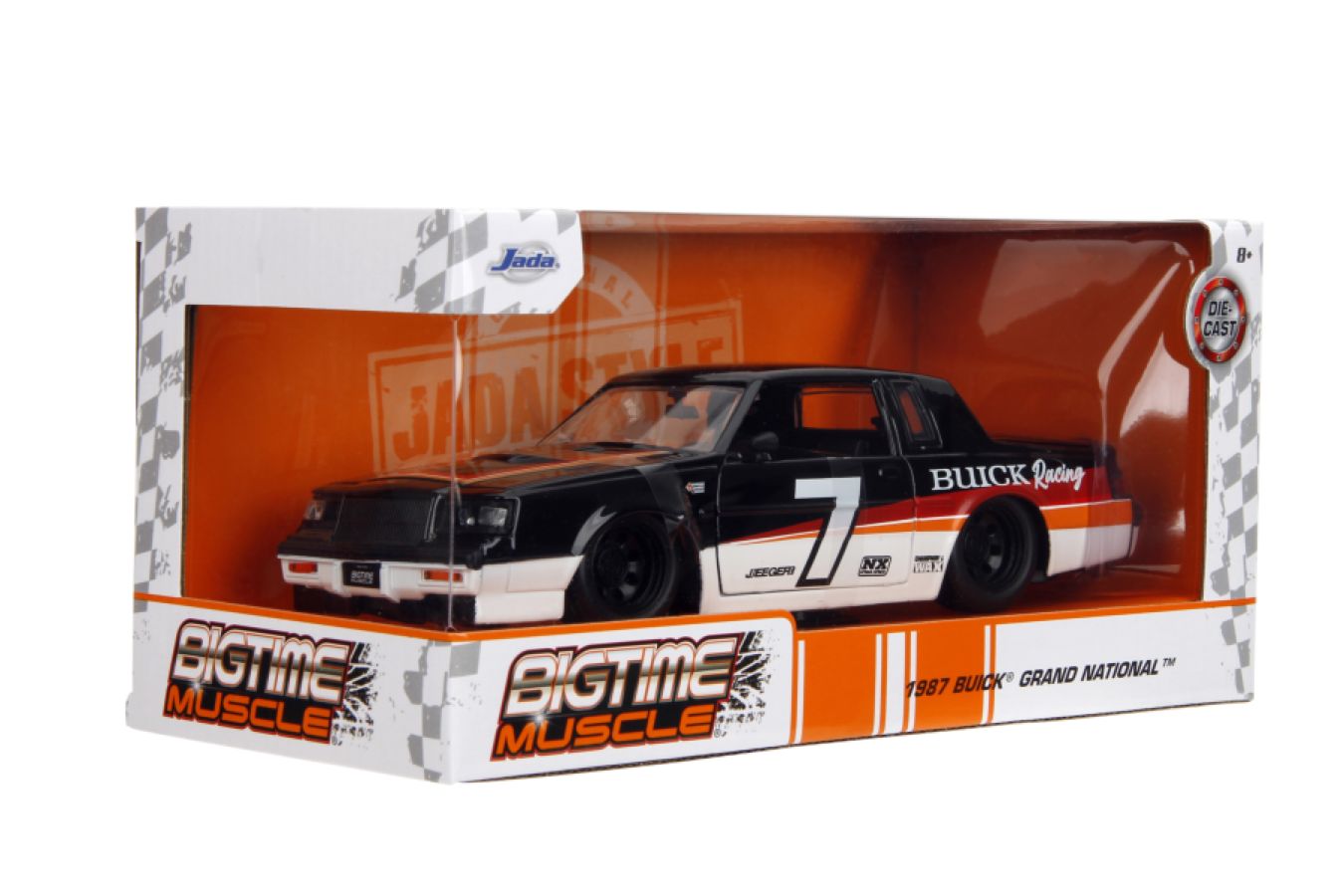 Big Time Muscle: Dark Horse - 1987 Buik Grand National1:24 Scale Diecast Vehicle