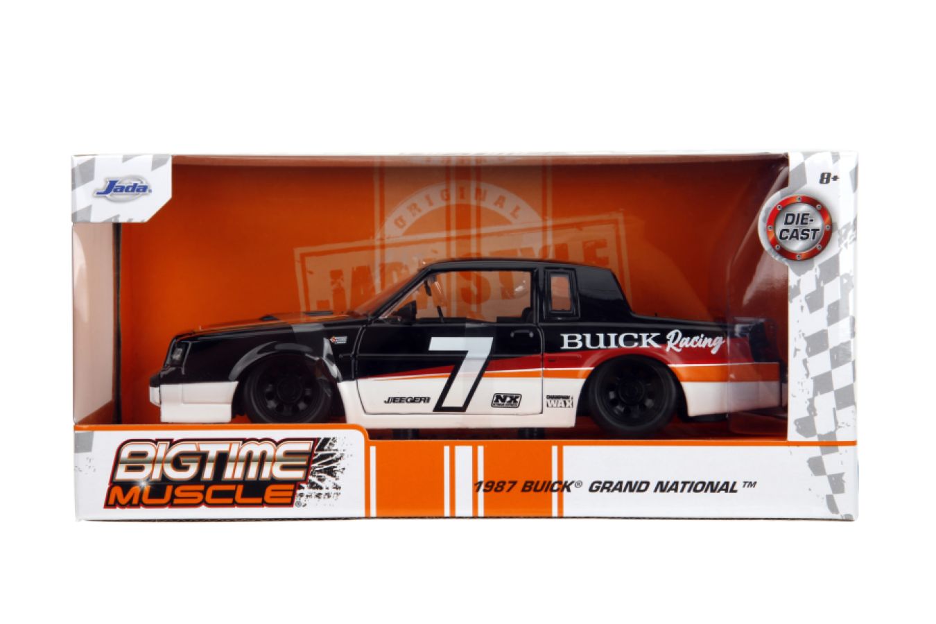 Big Time Muscle: Dark Horse - 1987 Buik Grand National1:24 Scale Diecast Vehicle