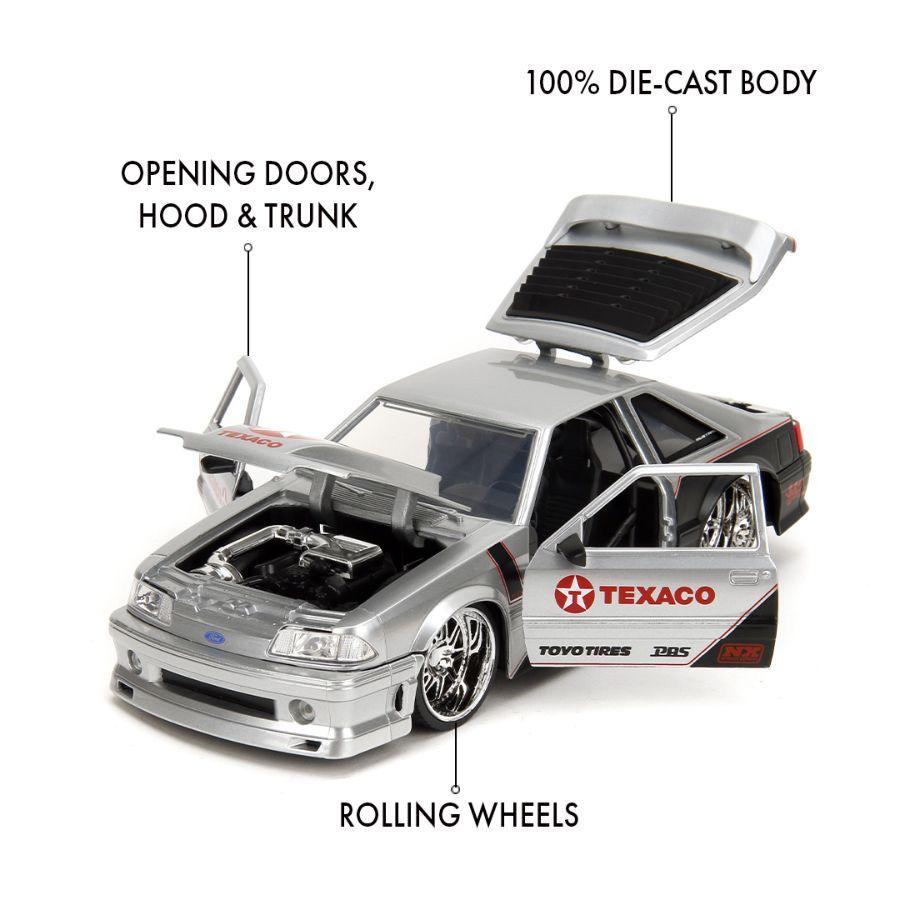 Big Time Muscle - 1989 Ford Mustang GT 1:24 Scale Diecast Vehicle