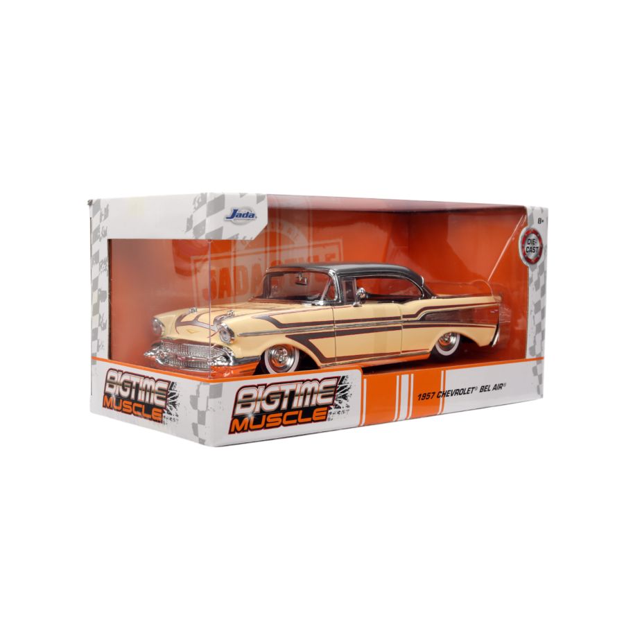 Big Time Muscle - 1957 Chevy Bel Air 1:24 Scale Diecast Vehicle