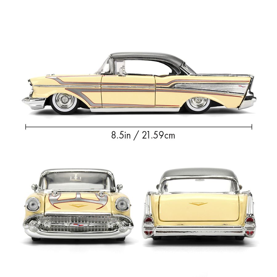 Big Time Muscle - 1957 Chevy Bel Air 1:24 Scale Diecast Vehicle