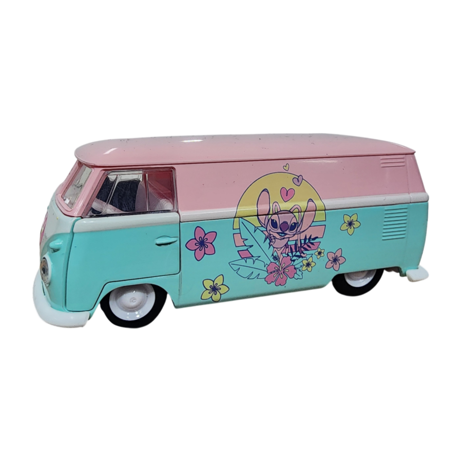 Lilo & Stitch - Angel Themed 1961 VW Bus 1:32 Scale Diecast Vehicle