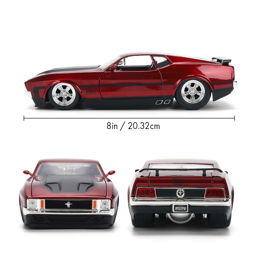 Big Time Muscle - 1973 Ford Mustang Mach 1 1:24 Scale Diecast Vehicle