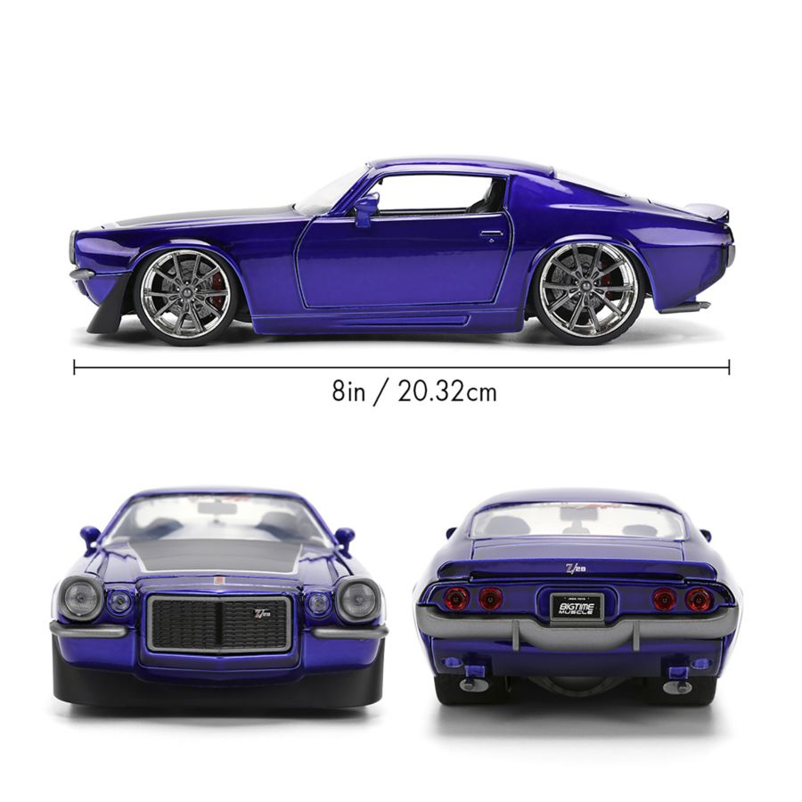 Big Time Muscle - 1971 Chevy Camaro 1:24 Scale Diecast Vehicle