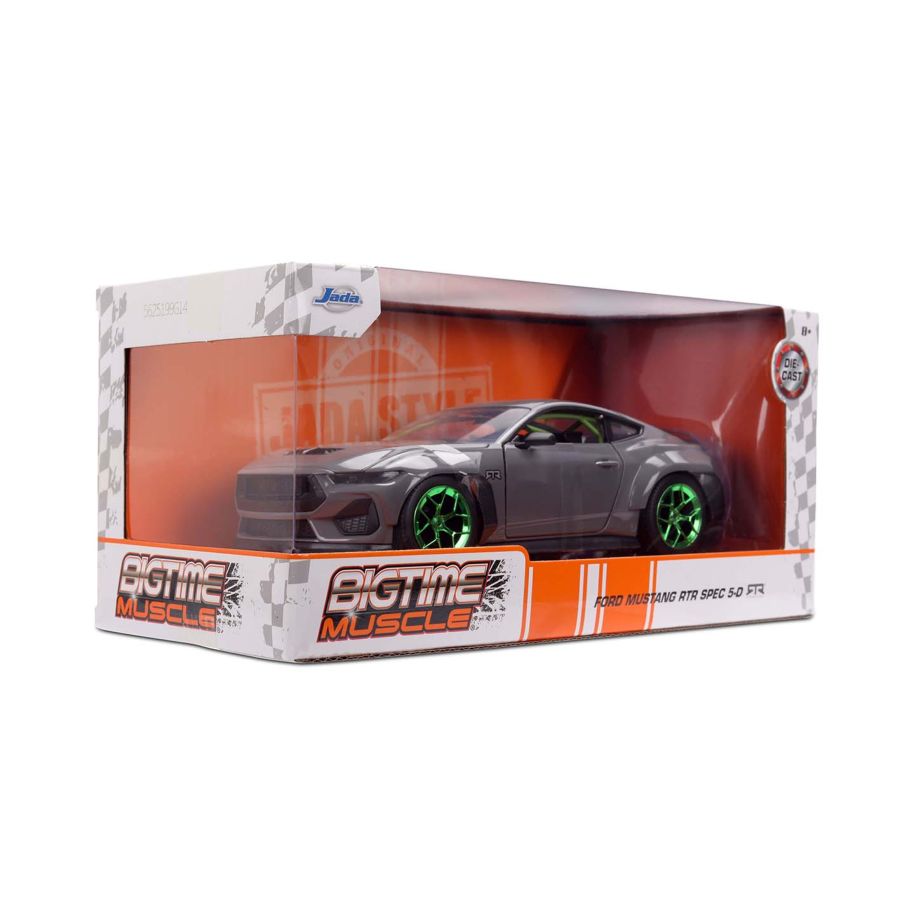 Big Time Muscle - 2024 Ford Mustang RTR 1:24 Scale Diecast Vehicle