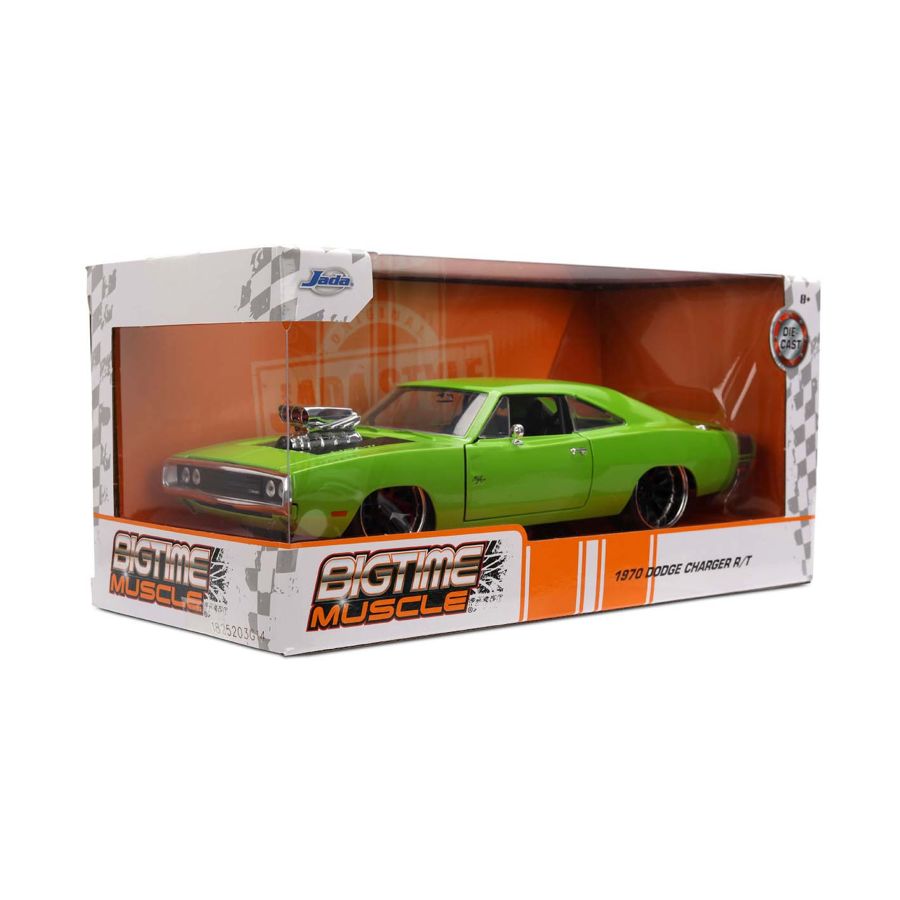 Big Time Muscle - 1970 Dodge Charger 1:24 Scale Diecast Vehicle