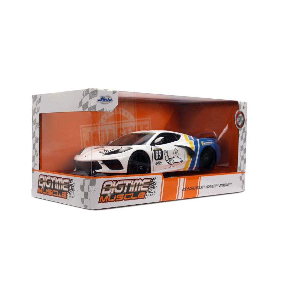 Big Time Muscle - 2020 Chevrolet Corvette Stingray 1:24 Scale Diecast Vehicle