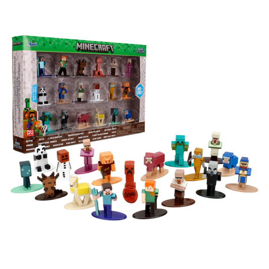 Minecraft - Nano MetalFig 18-Pack (Wave 14) Exclusive