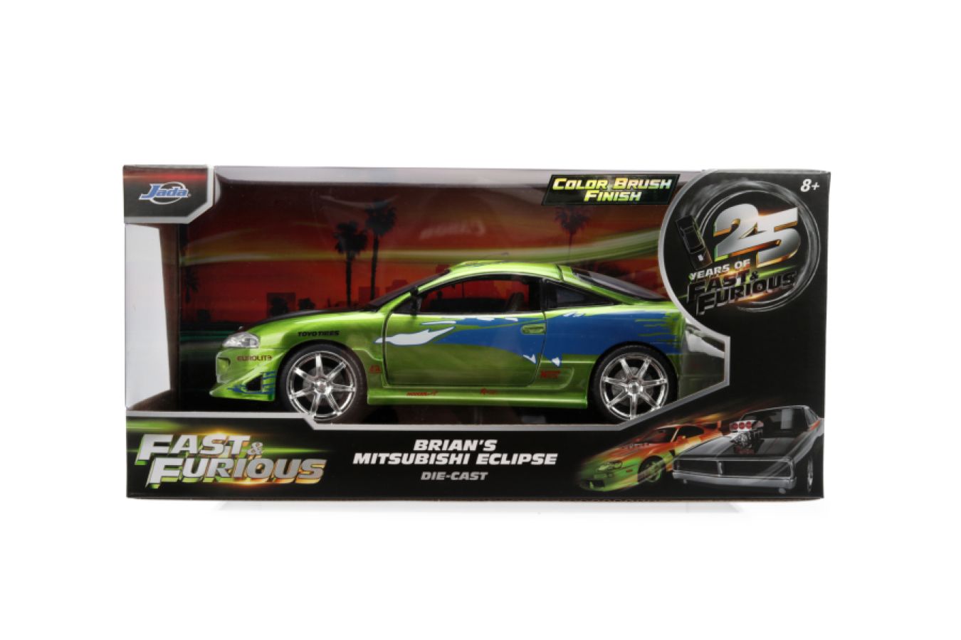 Fast & Furious - Brian's 1995 Mitsubishi Eclipse 1:24 Scale Diecast Vehicle