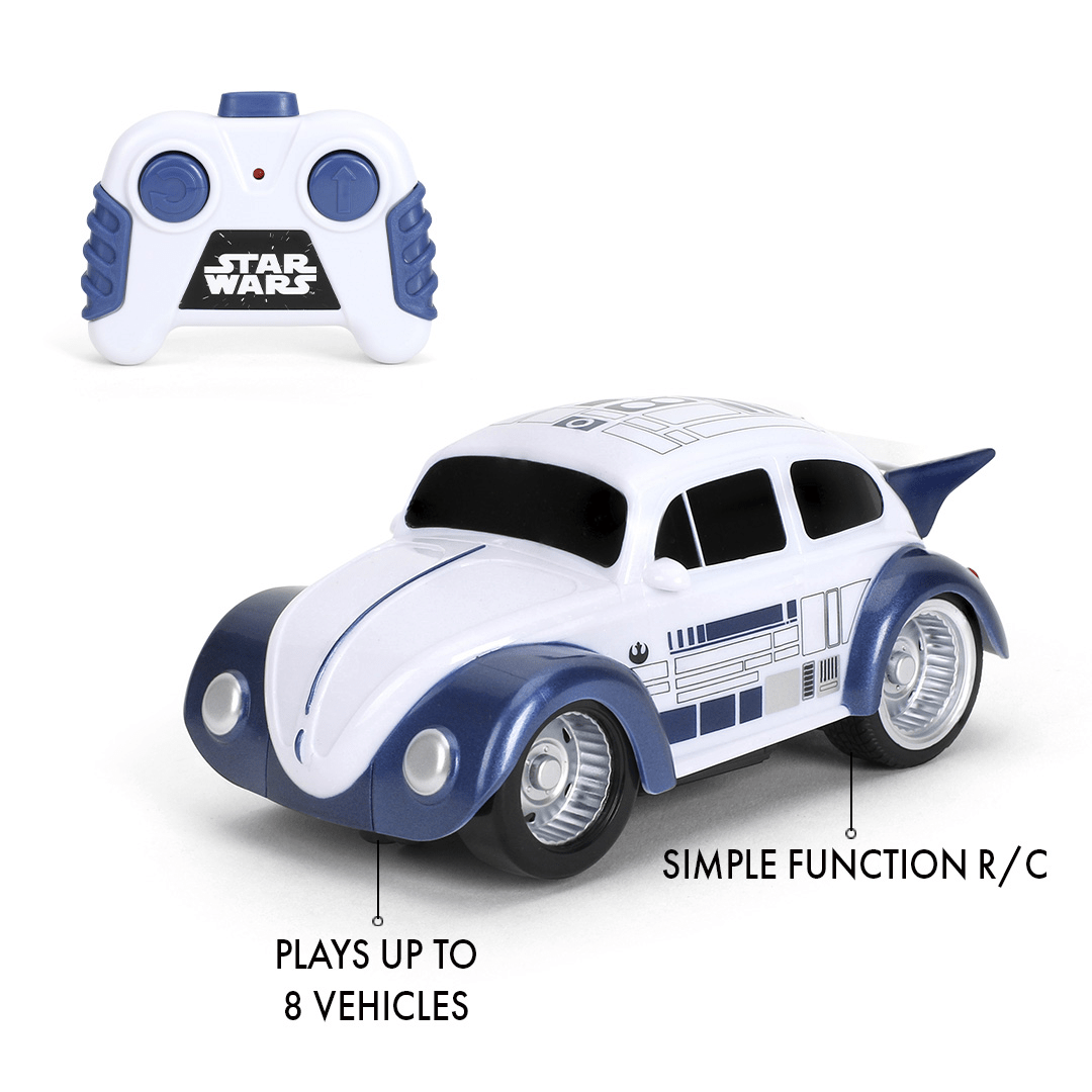 Star Wars - 1:32 1959 Volkswagen Beetle (R2D2) Remote Control Car