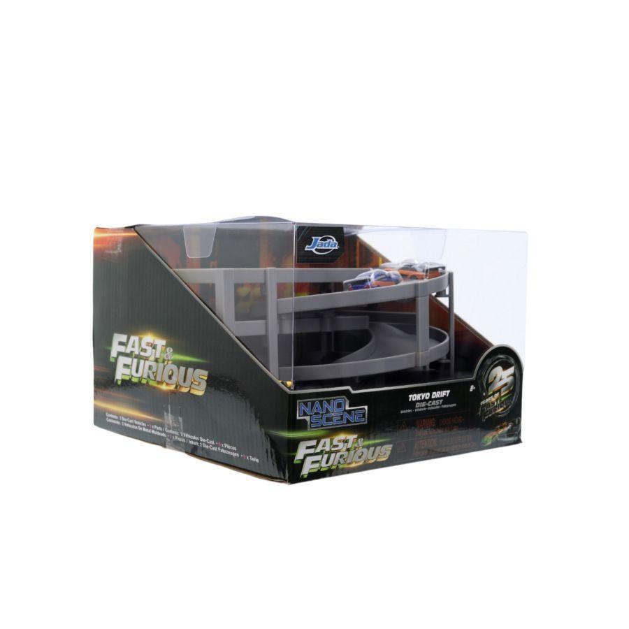 Fast & Furious - Tokyo Drift Garage Nano Diorama