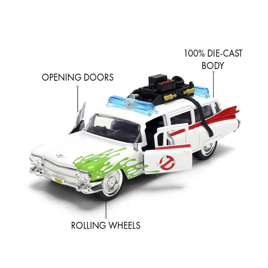 Ghostbusters - 1:32 Ecto-1 Slime Version Diecast Vehicle