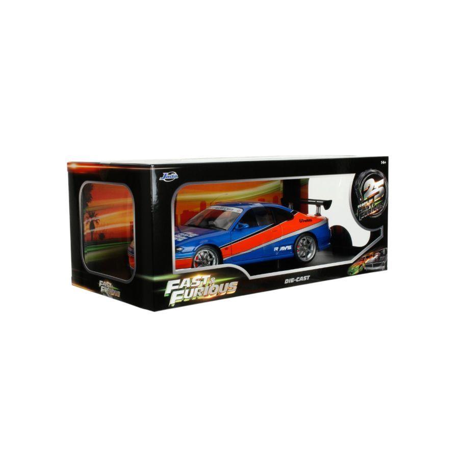 Fast & Furious - 1:18 2002 Nissan Silvia (S15) Spec-S "Mona Lisa" Diecast Vehicle