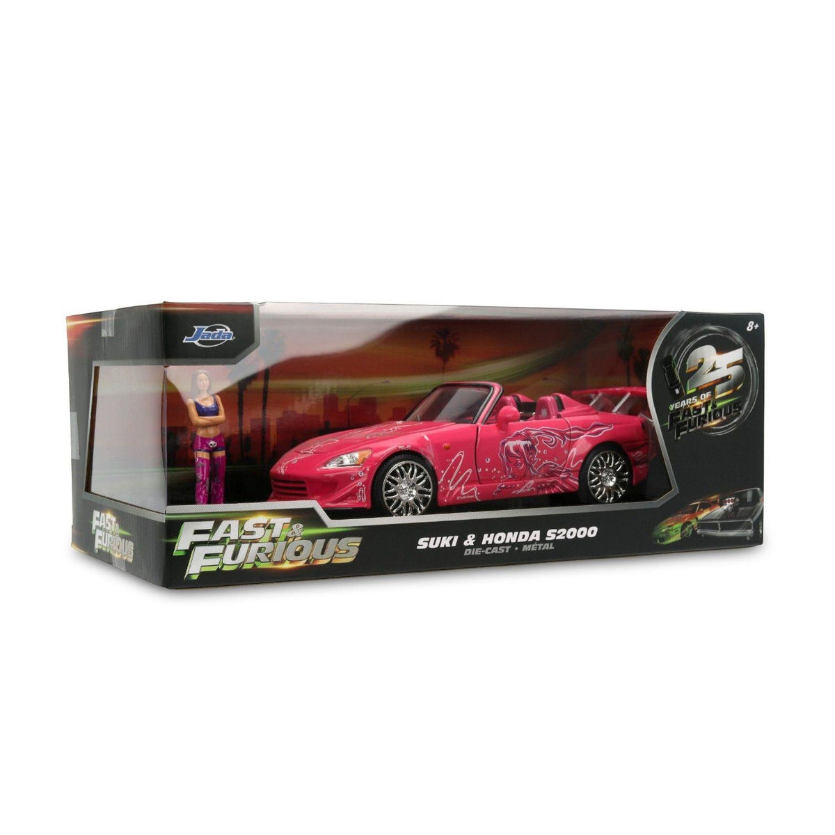Fast & Furious - 1:24 Honda S2000 with Suki Figure
