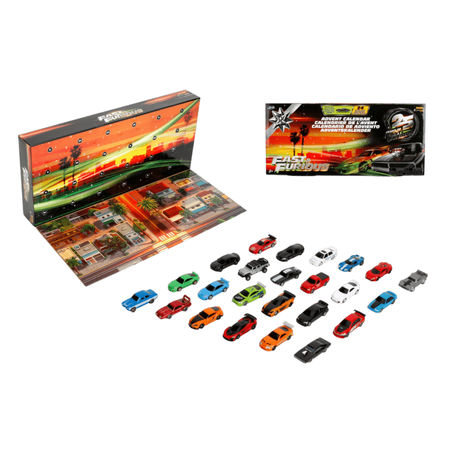Fast & Furious - Nano Vehicle 24-Day Advent Calendar | Ozzie
