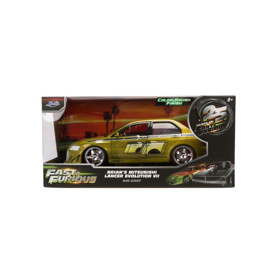 Fast & Furious - 1:24 Brian's Mitsubishi Lancer Evo (Color Brush Metal)