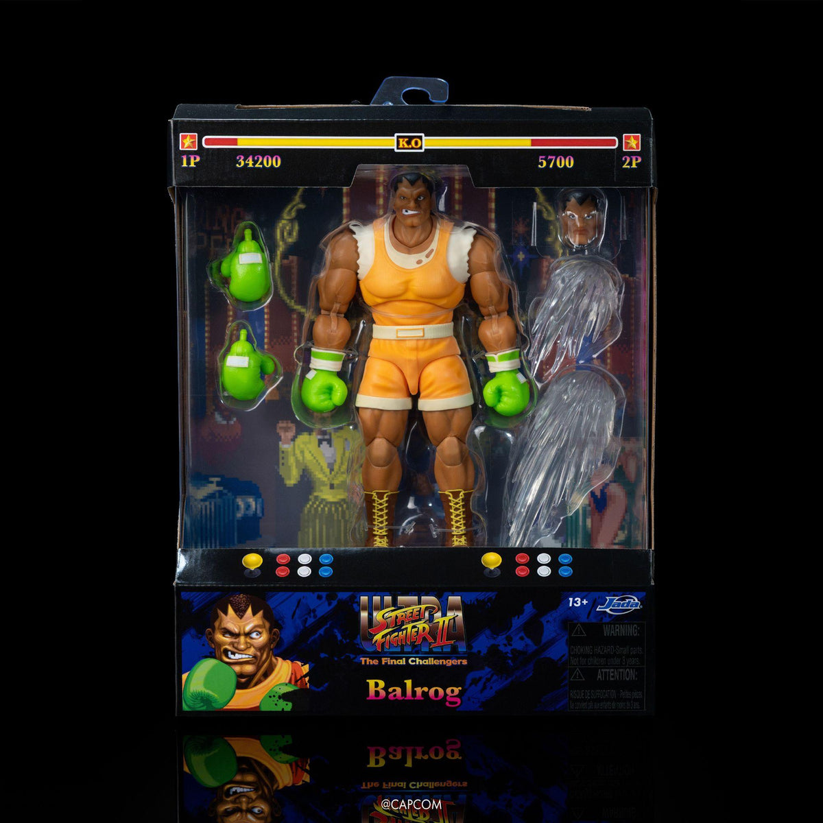 Street Fighter II - Balrog (Player 2) Deluxe Figure