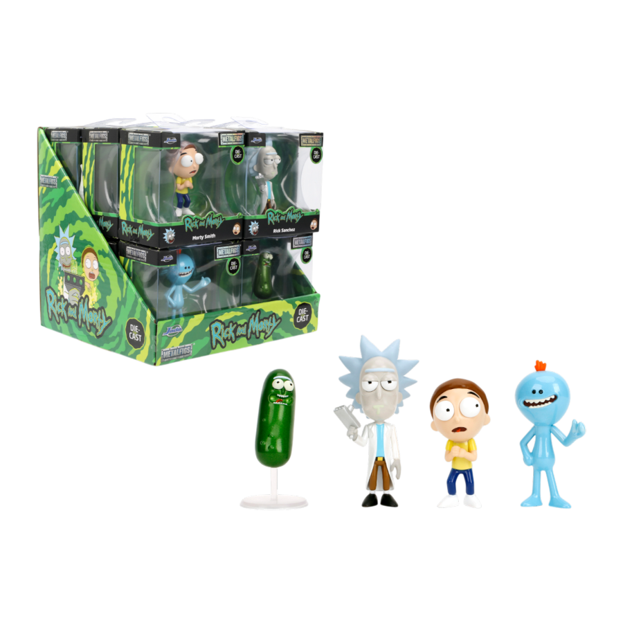 Rick & Morty - 2.5" MetalFig Assortment (Display of 12)