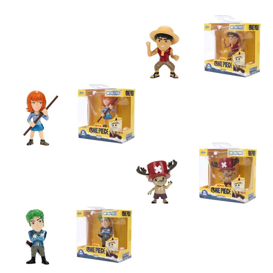 One Piece (Netflix) - 2.5" Metalfigs Assortment (Display of 12)