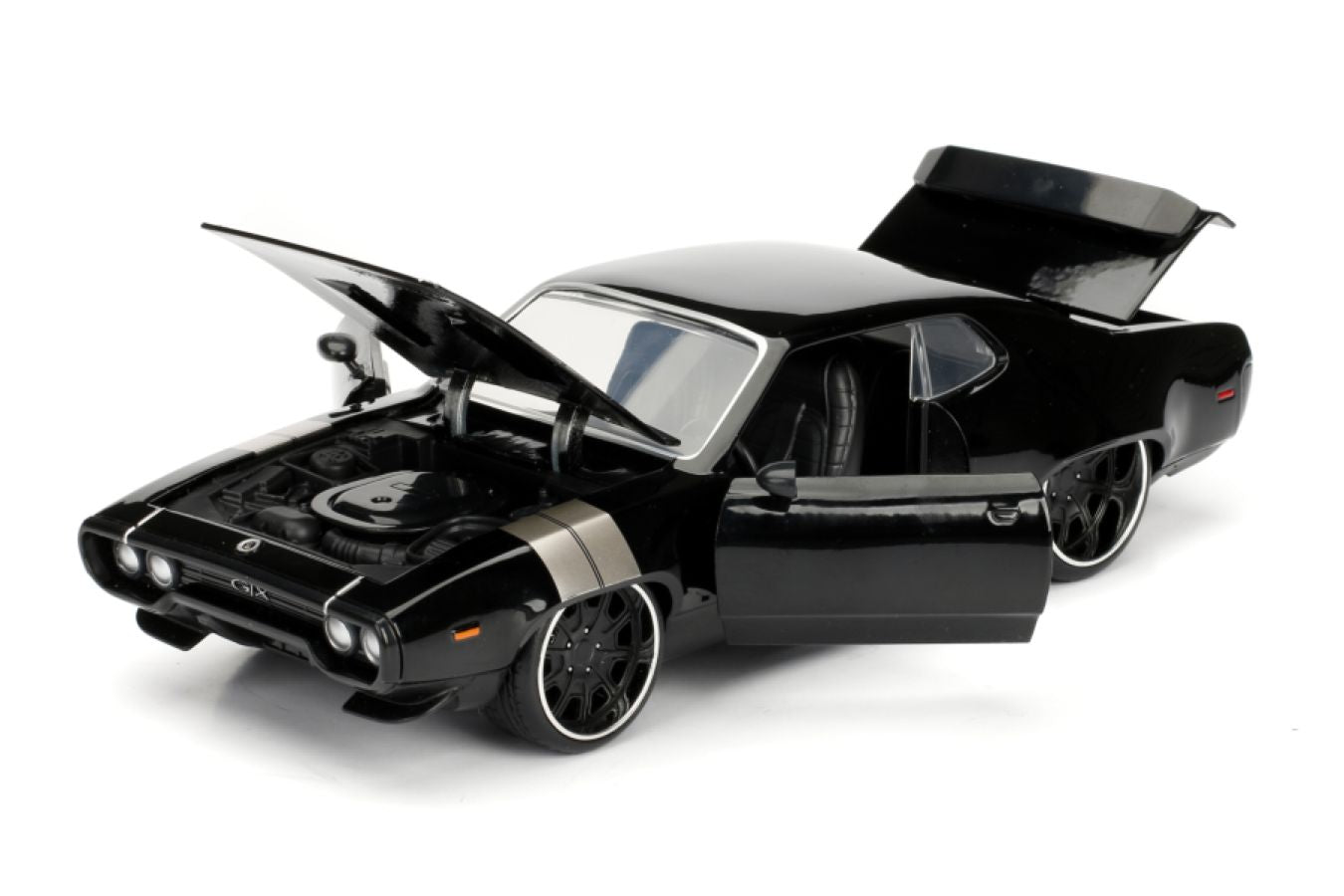 Fast and Furious 8 - Dom's '72 Plymouth GTX 1:24 Scale Hollywood Ride