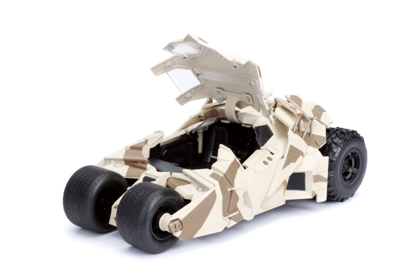 Batman - '08 TDK Batmobile Camo with Figure 1:24 Scale Hollywood Ride