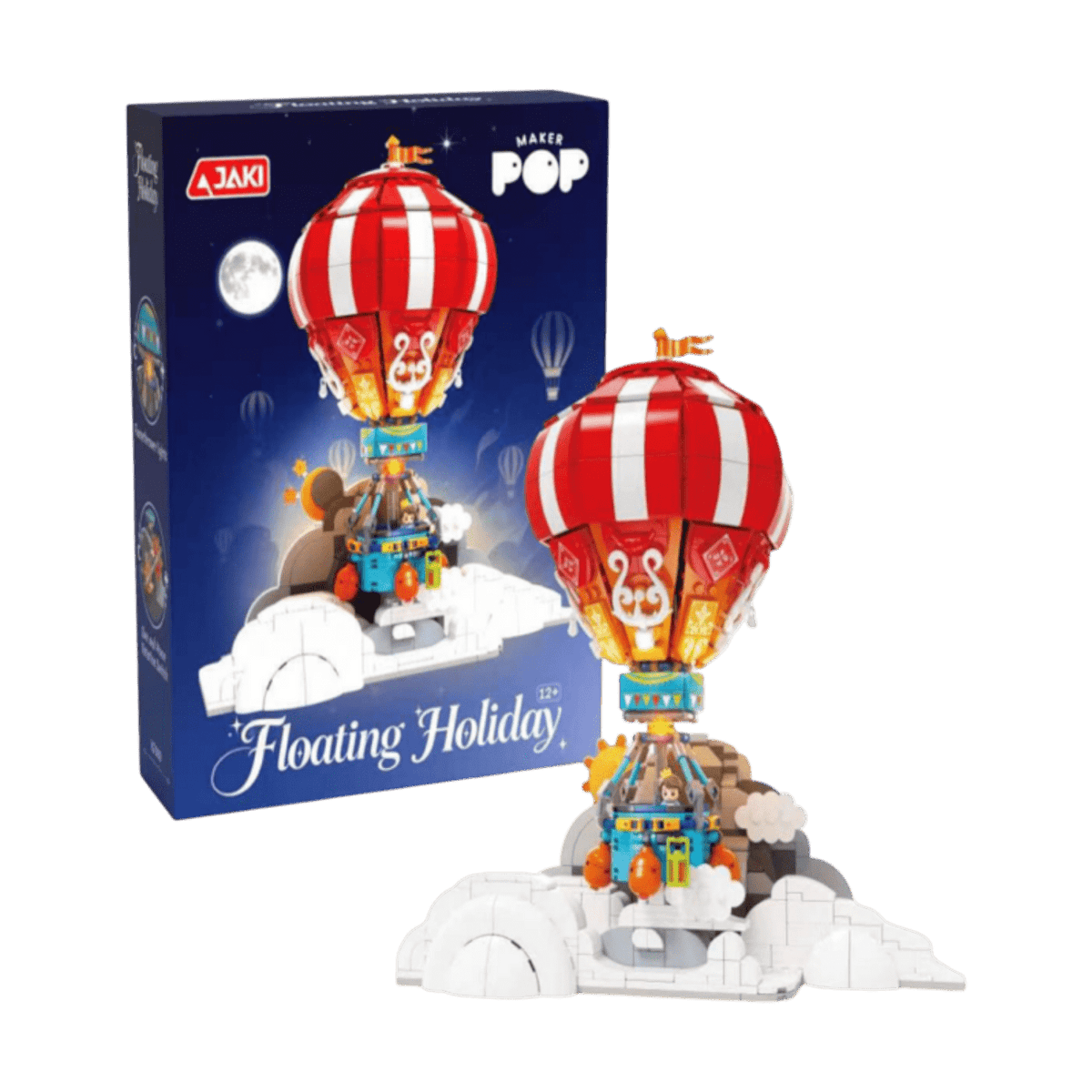 JAKI - Floating Holiday Plastic Brick Kit