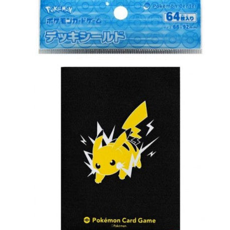 Japanese Pokemon Center Exclusive - Electric Pikachu Card Sleeves