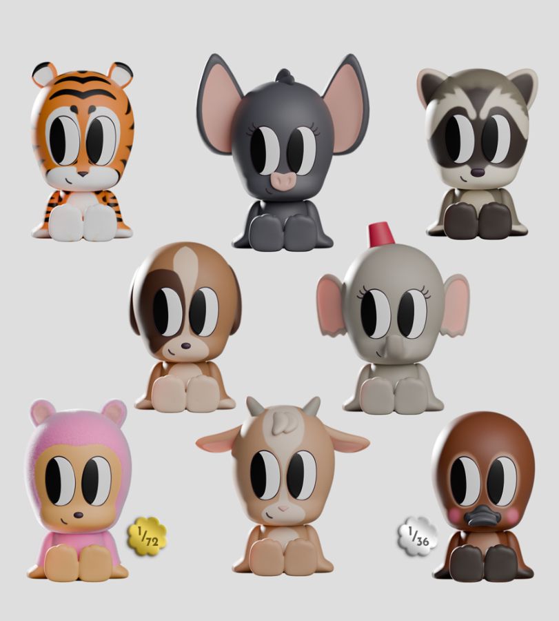 Kaleidos Creative - Tiny Shiny Hineys Blind Box Series 1 (Display of 6)