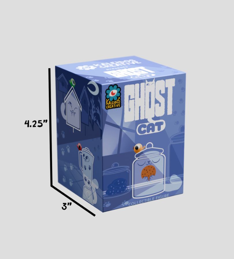 Kaleidos Creative - Ghost Cat Blind Box Series 1 (Display of 6)