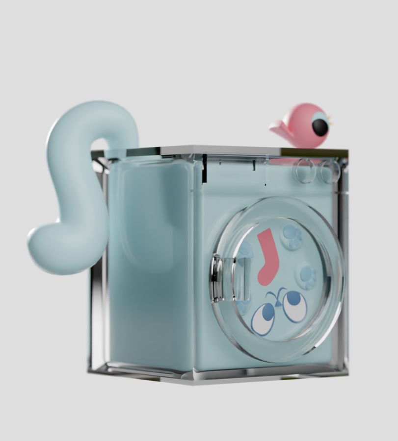 Kaleidos Creative - Ghost Cat Blind Box Series 1 (Display of 6)