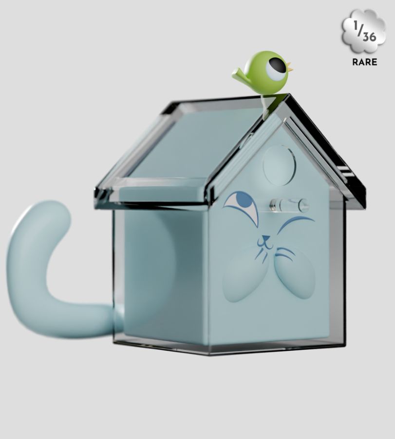 Kaleidos Creative - Ghost Cat Blind Box Series 1 (Display of 6)