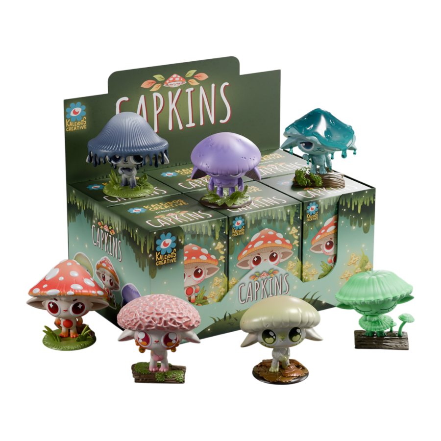 Kaleidos Creative - Capkins Blind Box Series 1 (Display of 6)