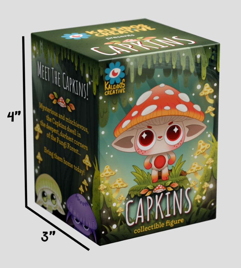 Kaleidos Creative - Capkins Blind Box Series 1 (Display of 6)